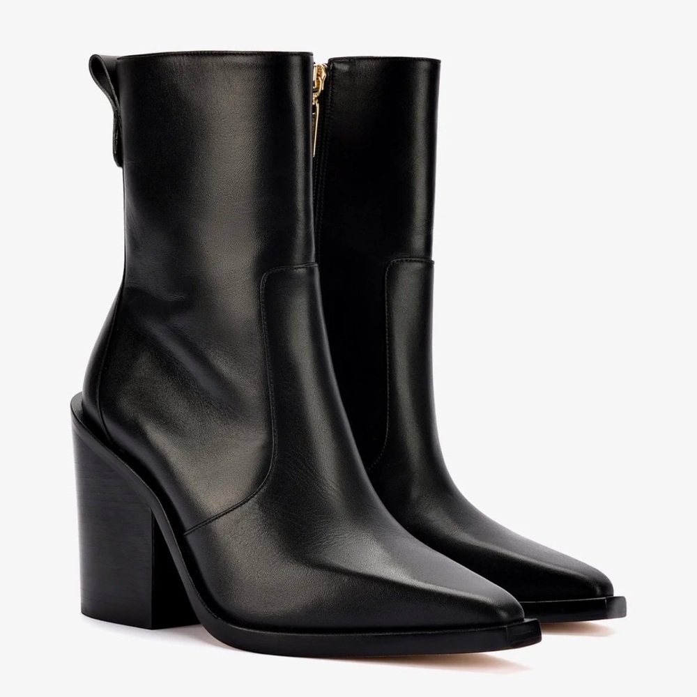 LARROUDE James boots in black leather